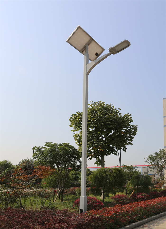 正确安装太阳能路灯