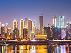 “绿色照明”点亮山城夜景绚丽之美