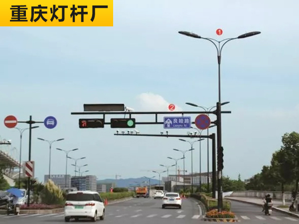 综合杆打造城市空间简约美