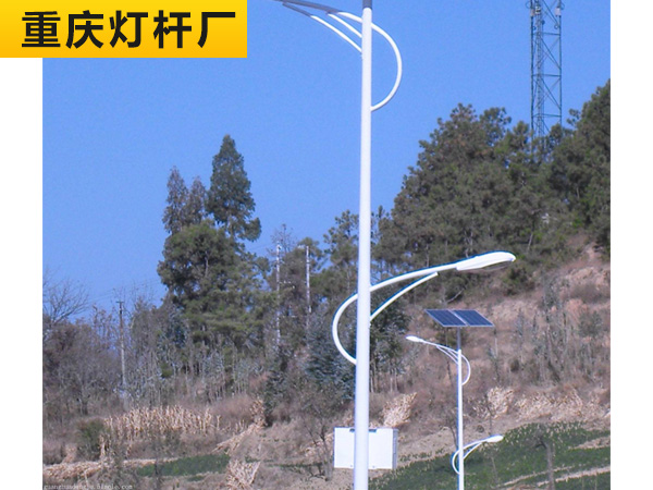 高低臂路灯杆