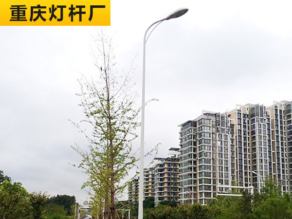 单弯路灯杆01